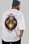 Viking Mythology 15 Back Printed White Oversize T-Shirt Men Women Cotton Crewneck Tshirt - 7