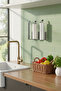 3-Piece Paper Towel Holder Set Wall Mounted Kitchen Towel Rack and Bathroom Towel Organizer - 3