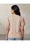 Women Elbow Sleeves Jersey Top - 5