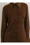 Collared Oversize Shirt - 6