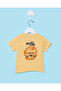 Infant Boys Yellow Printed T-Shirt - 4