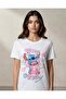 Women White Printed T-Shirt - 6
