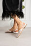 Velora Mesh Lace Stone Embroidered Shoes with Elastic Back - 2
