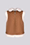 Girl Brown Vest - 5