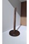 Dark Wooden Paper Towel Holder - 2