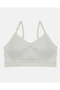 Women's 3Pack Rib Scoop Neck Comfort Bra - 3