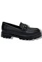801-26 Leather Loafer Buckle Anatomical Women's Shoes - 2