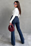 Blue Spanish Flare Women's Jeans Sh350 - 7