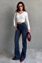 Blue Spanish Flare Women's Jeans Sh350