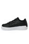 Women's Black Sneaker - Casual Sports Shoes - Comfortable Sole Stylish Design - 3