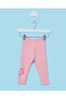 Infant Girls Pink Printed Leggings