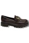 801-26 Leather Loafer Buckle Anatomical Women's Shoes - 2