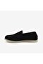Women's Black Suede Loafer 0172 - 2