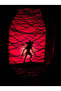 Stranger Things Portal Book Nook Book Corner Bookshelf Ornament - 2
