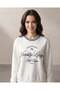 Women White Basic Active Sweatshirt - 2