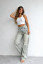 Raw Cut Mint Wide Leg Jean - 3