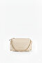 4-Compartment Medium Size Women's Shoulder Bag with Gold Chain and Accessories 7028