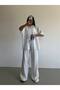 Luna Breeze Striped Wide Leg 2-Piece Set - 2