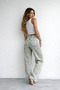 Raw Cut Mint Wide Leg Jean - 7