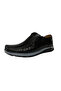 Men's Genuine Leather Ultra Comfortable Stylish Black Casual Dad Shoes - 2