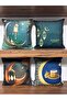 4LÜ-H1267-H1268-H1269-H1270 غطاء وسادة مزدوج الجوانب بنمط رمضان - 2