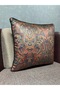 Blend-37881 Imported Silk Velvet Cushion Cover 43X43 Size - 2