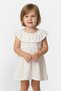 Toddlers Girl Allover Print Sleeveless Bodysuit Dress, Multicolor