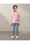 Girls Pink Star Pattern Pullover - 5