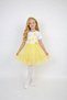 Girl's Set Yellow Daisy Lycra Tutu Skirt