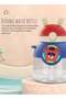 650ml Baby Sipper Bottle, Leakproof BPA-Free with Straw & Carry Rope Red - 4