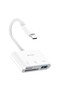 قارئ بطاقات OTG-29 ثلاثي الوظائف (محول من النوع C إلى TF/SD + USB)