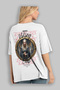 Viking Mythology 5 Back Printed White Oversize T-Shirt Men Women Cotton Crew Neck T-Shirt - 3