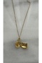 Openable Medallion Necklace with Stones Hello Kitty Necklace - 3
