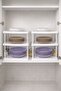 3-Layer White Plastic Cabinet Organizer (Set of 2) - 5