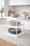 3-Layer White Plastic Cabinet Organizer (Set of 2) - 7