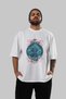 Thrym Front Printed White Oversize T-Shirt Men Women Cotton Crew Neck T-Shirt - 6