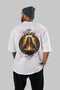 Viking Mythology 17 Back Printed White Oversize T-Shirt Men Women Cotton Crewneck Tshirt - 4