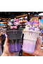 Kawaii Character Insulated Stainless Steel Water Bottle with Decorative Lid - 3