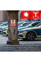 1-Pack Self Adhesive No Parking Sign Sticker 20x15cm Arabic & English, Red/White - 3