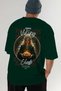 Viking Mythology 16 Back Printed Green Oversize T-Shirt Men Women Cotton Crew Neck T-Shirt - 7