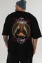Viking Mythology 16 Back Printed Black Oversize T-Shirt Men Women Cotton Crew Neck T-Shirt - 6