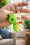 Skeleton Cat Keychain Bag Ornament Skull Cat Fun Design - 3