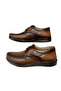 Genuine Leather Brown Casual Stylish Men's Shoes - 3