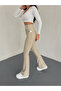 Women's High Waist Side Pocket Spanish Leggings Pants - 5