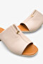 Anisya Women's Genuine Leather Slippers - Stone - 5