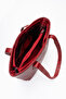 Milena Women's Shoulder Bag Real Leather Vistosa Ök.Bordo - 7