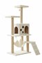 B10 Luxury Cat Scratching House with Hammock and Nest, White - 3