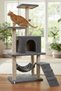 B07 Luxury Cat Scratching Playhouse with Hammock and Nest Anthracite - 2
