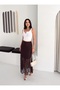 Lace Detailed Lined Skirt - 5