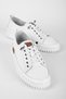 Frugal Women's Genuine Leather Rubber Laced Casual Shoes B4383 - 2